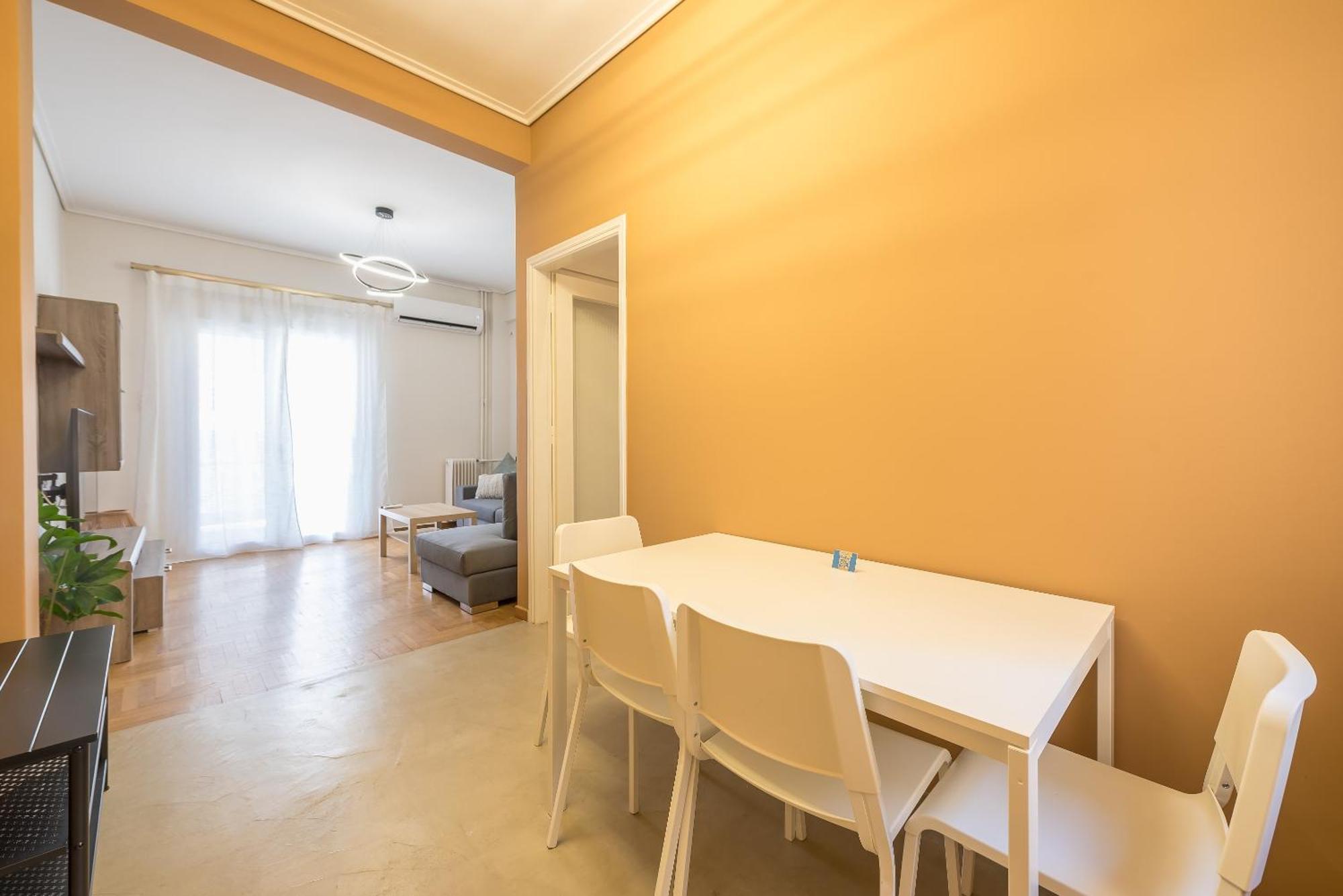 Apartamento Stylish 2 Bd Urban Retreat Near Panormou Metro Atenas Exterior foto